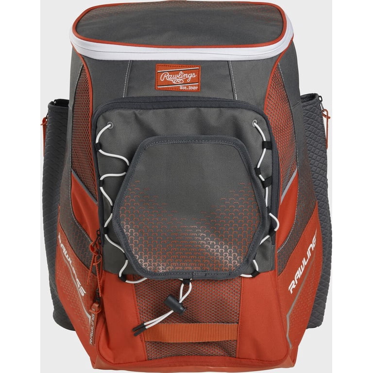 burnt orange tackle bag Rawlings Impulse Baseball Backpack | Burnt Orange