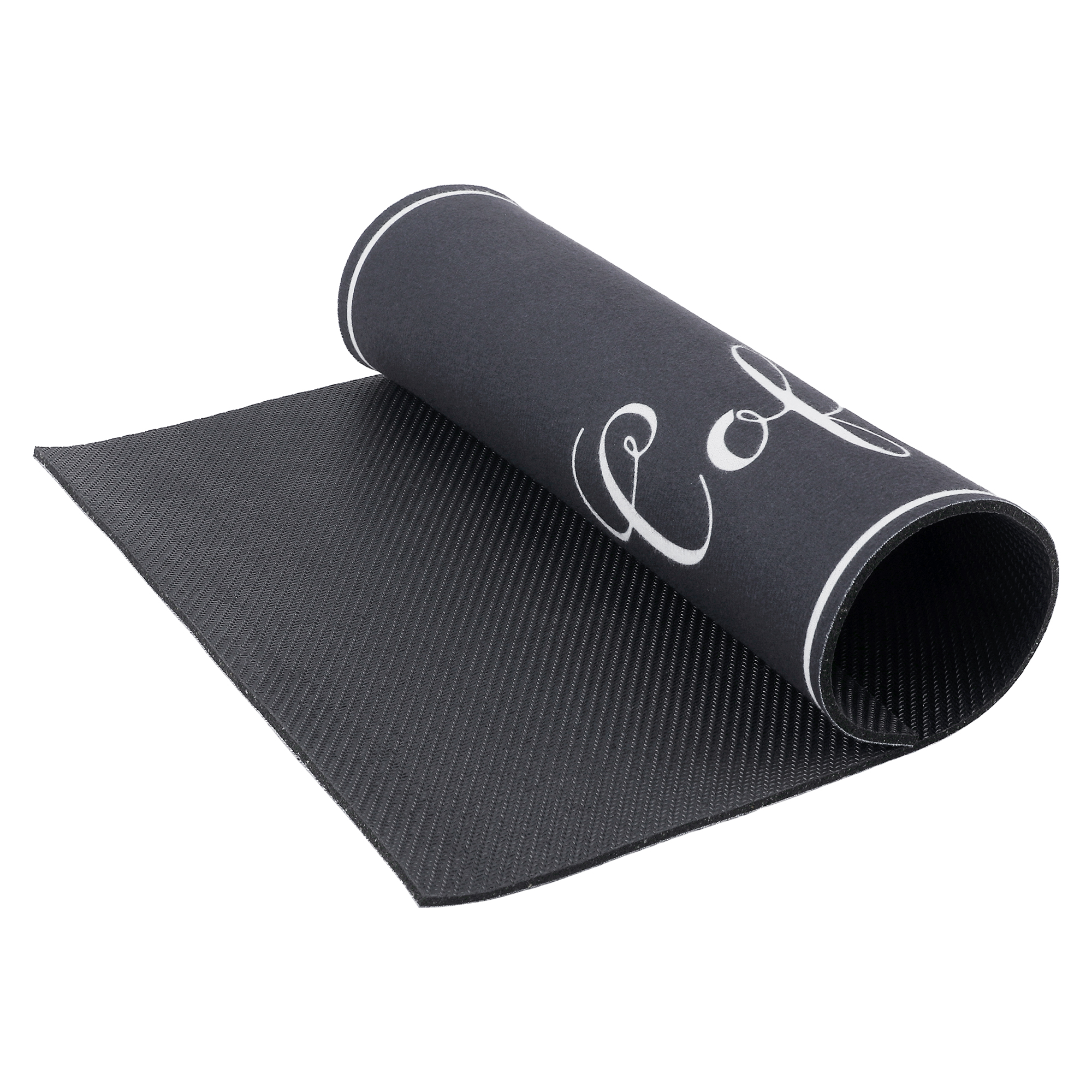 Unique Bargains Diatomaceous Quick Dry Coffee Mat for Kitchen Dark Gray 15.7*11.8 inch
