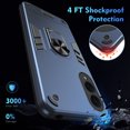 thumbnail image 2 of TYJKeJi Case Kickstand Drop Resistant Shockproof Case For Samsung Galaxy S25 Edge, 2 of 7