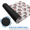 thumbnail image 6 of Long Mouse Pads for Desk,White Cow Smile Pattern Desk Mats on Top Of Desks, Desk Mouse Pad Extra Large with 3mm Non-Slip Base and Stitched Edge for Gaming,Office,Work,Home 31.5"x15.7", 6 of 6