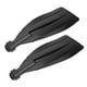 thumbnail image 5 of Accesorios de repuesto para remo de hoja, hoja de remo, canoa, Kayak duradero, color negro, 1 par, 5 of 10