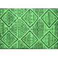 thumbnail image 1 of Ahgly Company Indoor Rectangle Abstract Emerald Green Contemporary Area Rugs, 8' x 10', 1 of 4