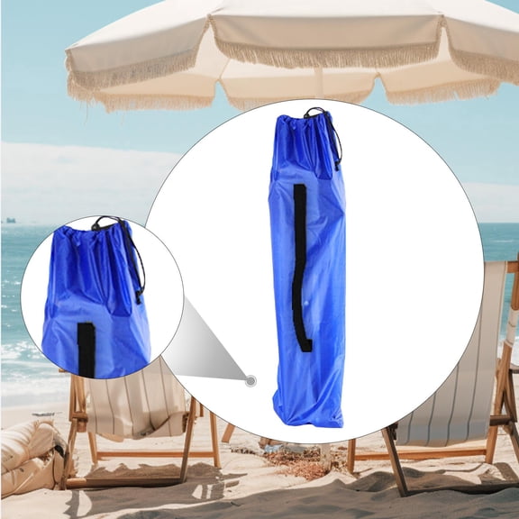 Outdoor Folding Chair Carry Bag Storage Pouch with Handle Portable Camping Chair Replacement Bag for Beach Chairs Yoga Mat Black 80x20cm-blue