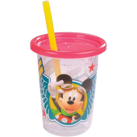 The First Years Disney Mickey Mouse Take & Toss 10 oz. Straw Cups, BPA-Free (3-pack)