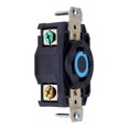 thumbnail image 3 of Enchufe Leviton 2720 con cierre trifásico, 30 amperios, 250 V, negro, 3 of 3