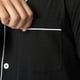 thumbnail image 5 of Set de pijama Fruit of the Loom para hombre, tejido de punto negro, 5 of 6