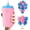 Pink&Blue, variant on Portable Balloon Pump Electric, Rechargeable Cordless Balloon Pump Inflator for Balloons, Latex 260q Foil Mylar Balloon Inflation, Quick-Fill Inflator& Deflator for Inflatables