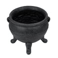 thumbnail image 5 of My Texas House Halloween Cauldron Decorative Planter, Black, 14" x 12", 5 of 6