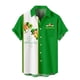 thumbnail image 3 of Camisa del día de San Patricio 2024 para hombre, camiseta con estampado 3D completo de cuatro hojas verdes, camiseta informal de manga corta para festivales y playas, 3 of 5