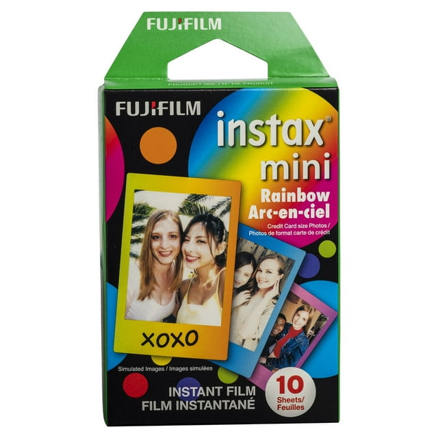 Fujifilm Instax® Mini Rainbow Instant Film Pack
