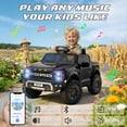 thumbnail image 6 of Conchico 12V Licensed Ford F150 Raptor Powered Ride-On Cars Toys with Remote & Durable Wheels for Kids, Black, 6 of 8