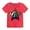 Red, variant on Toddler Boys Girls Flip Sequin Top Baby Clothes Fashion Cotton Funny Discoloration Flip Star Sequins Pattern Top T-shirt Red