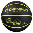 thumbnail image 2 of CHAMPRO Super Grip Rubber Basketball Women's Black/Yellow, 2 of 2