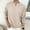 Beige, variant on Dolkfu Beige Sweaters for Men 2025 V-Neck Cable Knit Sweaters Long Sleeve Solid Casual Pullovers Big and Tall L
