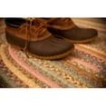 thumbnail image 4 of Olivera Warm Chestnut Braided Kitchen Rug - Size: Oval 7' x 9', 4 of 4
