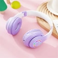 thumbnail image 3 of Headset with Bluetooth – New Headset LED Light-emitting Plug Bluetooth Color Gradient Wireless Bluetooth Headset Mobile Phones, 3 of 9