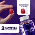 thumbnail image 3 of 3 Pack Vitamatic Melatonin 20mg gummies for adults, 30 Servings - 60 Vegetarian Gummies - Non-Habit Forming Supplement, 3 of 11