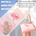 thumbnail image 6 of Tmrbno Women's Transparent Jelly Beach Tote Bag, Neon Flamingo, Large, 6 of 6