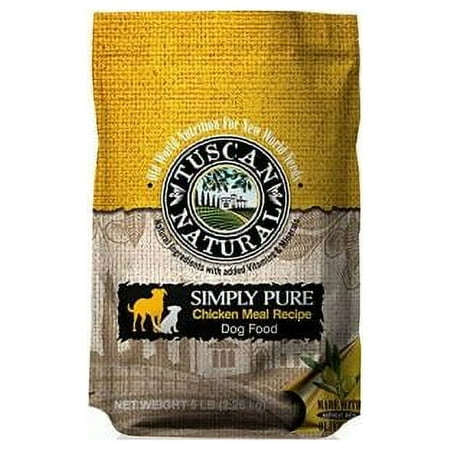 UPC: 0858207002033 | Tuscan Natural Pet Food Simply Pure Chicken Meal Dog Food Recipe  30 lb