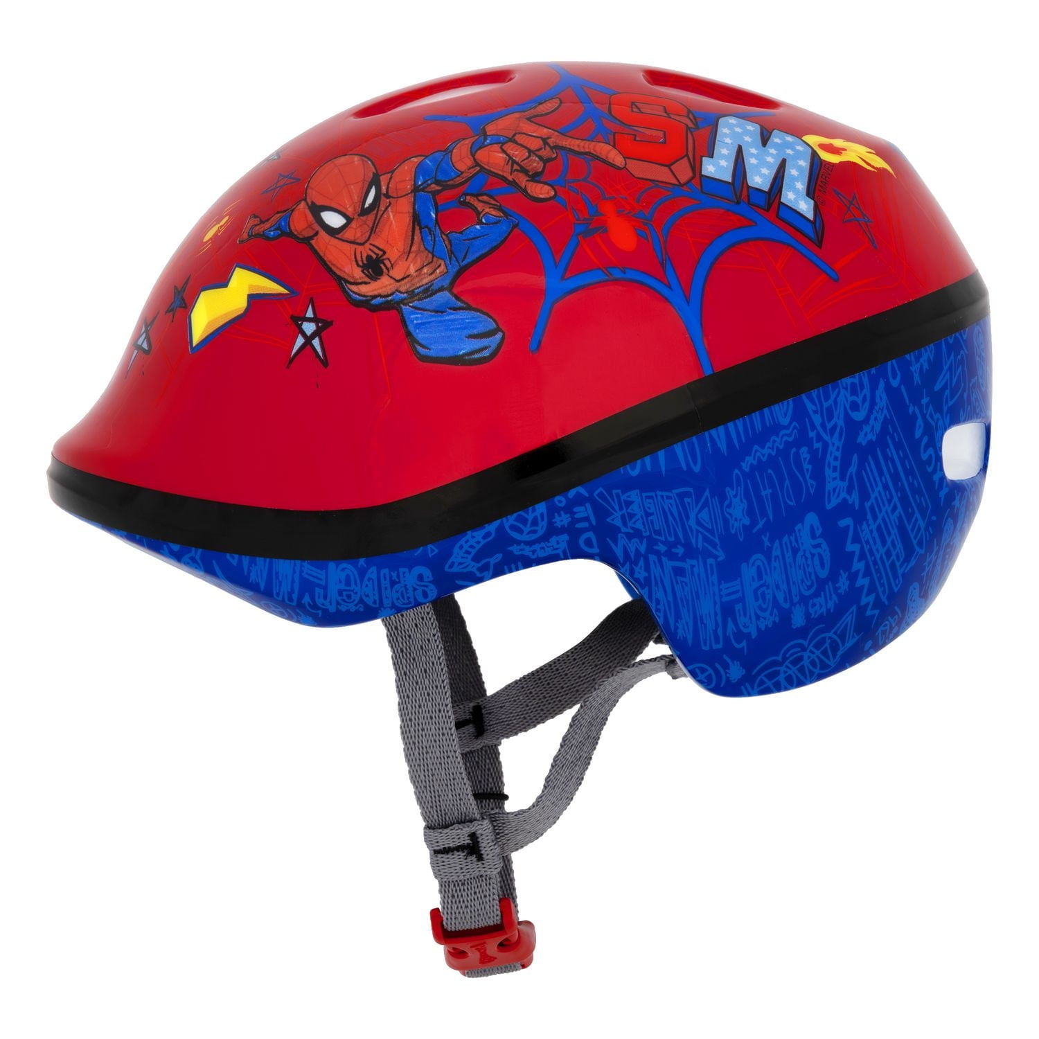 Casque Spider-Man Hero Power Hour pour tout-petits par Bell Sports Convient à 48-52 cm