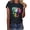 Black,flash deals, variant on Fall Pohista Womens Tops Summer Dressy Western Shirts for Women Summer Womens Summer Blouses 2025 Women's Short Sleeve Tops my items saved for later Fashion Gifts
