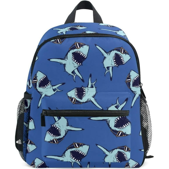 12inch Backpack Shark Back Pack Lightweight Preschool Book Bag Durable Daycare Bag Backpacks