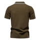 thumbnail image 5 of Camisa de manga corta entallada para hombre: con cuello, poliéster, primavera/verano, pantalones/pantalones cortos a juego, tallas S-XXL (busto 104-123 cm), 5 of 5