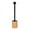 Black, variant on Rattan Toilet Brush Set, Decorative Bathroom Cleaning Tool for Modern Home, Imitation Rattan Toilet Bowl Brush with Sturdy Base, Chic Restroom Sanitary Cleaning Caddy for Restrooms