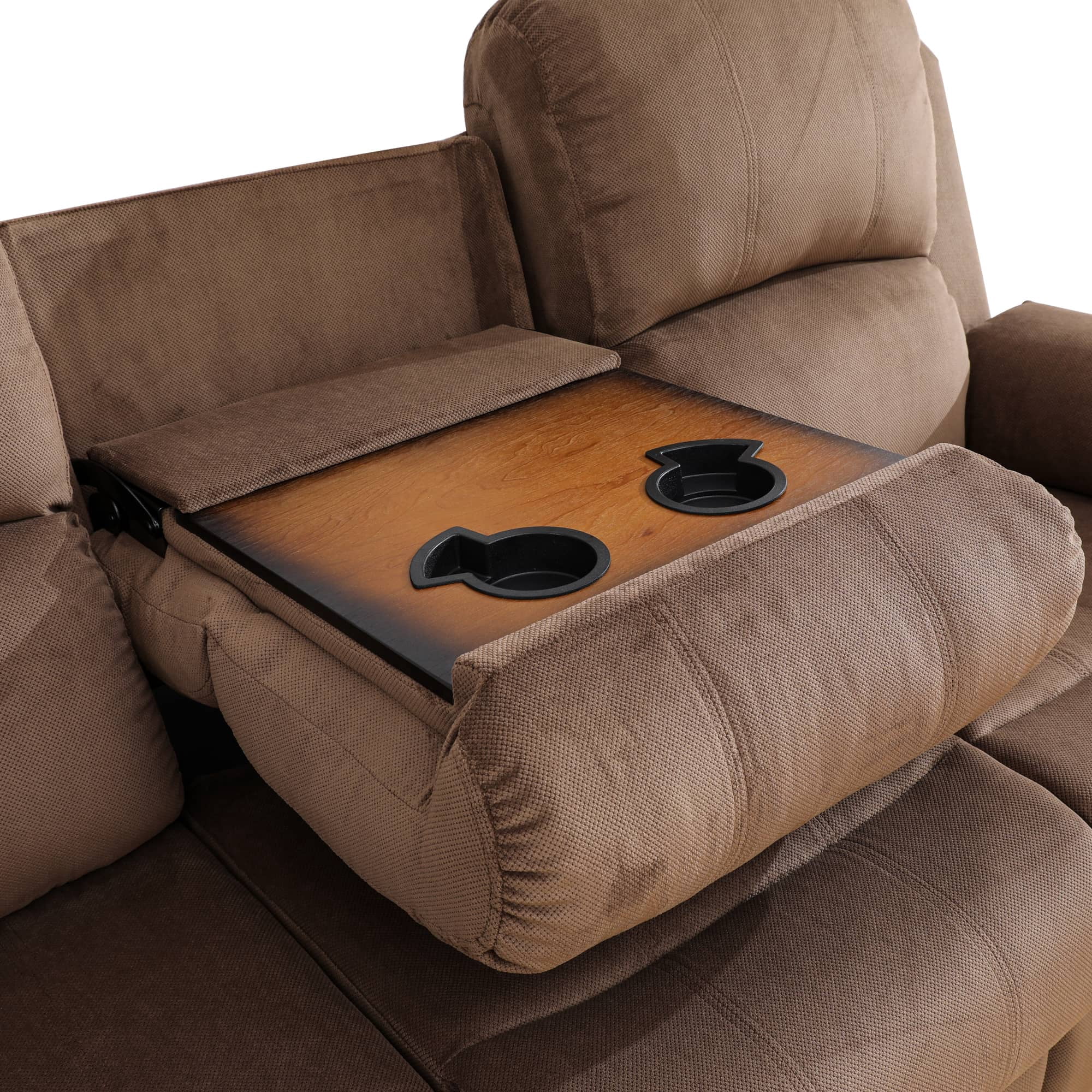 MAYEERTY Modern Adult Reclining Sofa - Simple Stylish Business Function for Living Room