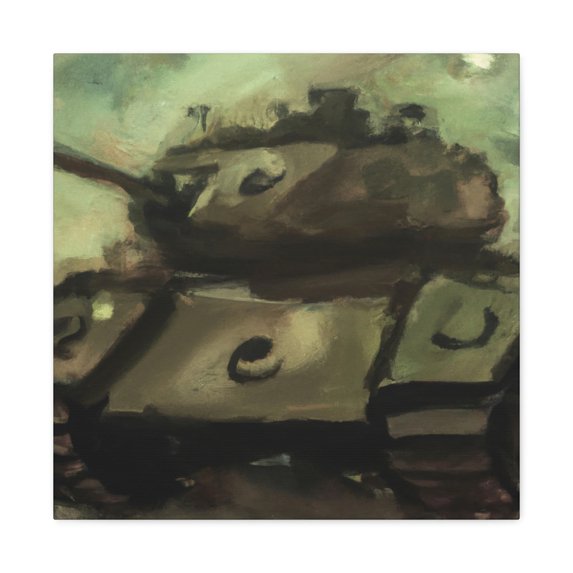 Turret In Turmoil - Canvas
