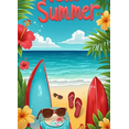 thumbnail image 4 of Tropical Surfboard Beach Summer Banner Decorative Ocean Sand for Outdoor Party Holiday Event Picnic Celebration, 4 of 7