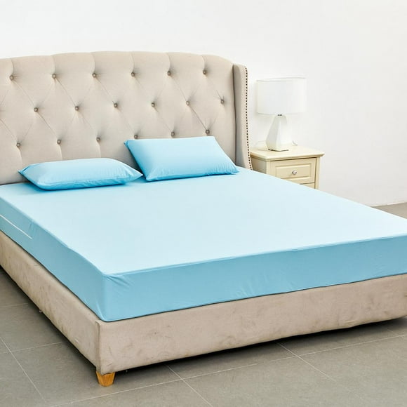 Cubierta De Colchón Con Cierre Hipoalergénico A Prueba De Agua De Almohadil Antialérgico Hoja De Cubierta De Ropa Tratada 200x220cm Yotijar Protector de colchón con cremallera