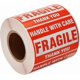 thumbnail image 2 of 2000 Fragile Stickers 4 Rolls 2" X 3" Fragile - Handle With Care - Thank You Shipping Labels Stickers (500 Labels/roll), 2 of 4