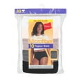 thumbnail image 2 of Hanes Women's Cool Comfort Microfiber Brief Underwear, 10-Pack, 2 of 8