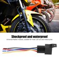 thumbnail image 1 of LED Flasher Relay, DC12V 40A Easy To Wire Shockproof Waterproof 5Pcs Turn  Light Relay, Plug And Play Truck for Car Automobile Automotive, 1 of 8