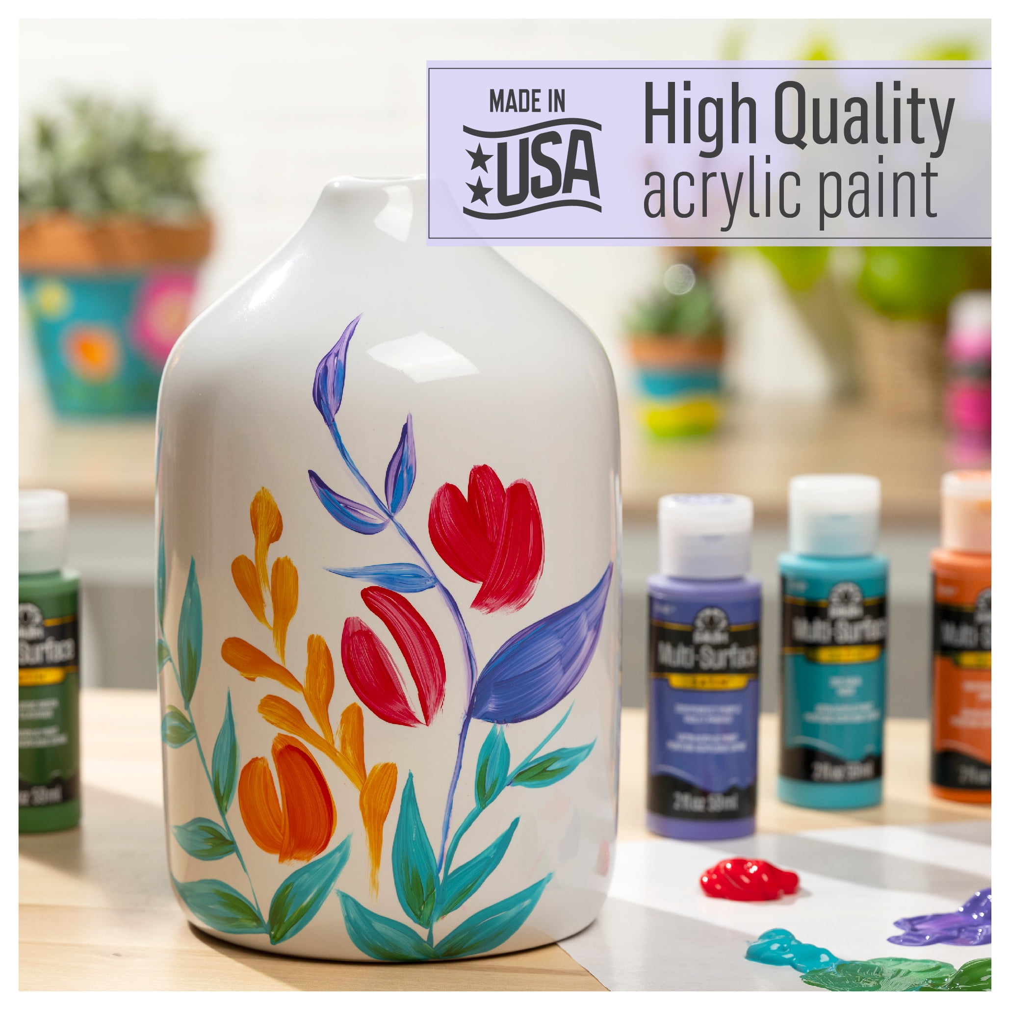 300ml White Acrylic Paints In Large Jars for Wall Painting Without Losing  Color Waterproof and Sun Protection Art Supplies - AliExpress