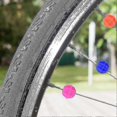 thumbnail image 3 of 36 piezas de radios de bicicleta, radios de rueda de bicicleta, cuentas de colores luminosas, clip, accesorio de decoración de bicicleta, paquete de 2, 3 of 3
