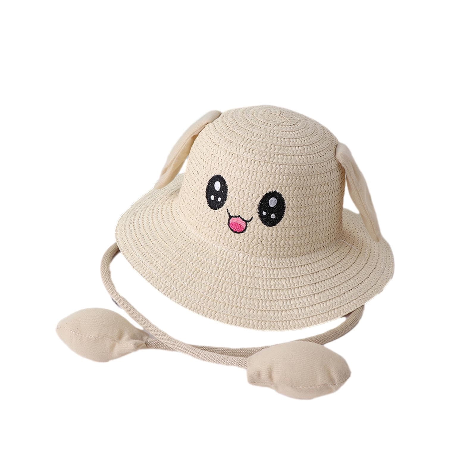 Girls Boys Bunny Bucket Hat Children 