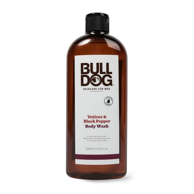 Gel de baño BULLDOG Skincare & Grooming Vetiver & Black Pepper
