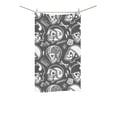 thumbnail image 2 of MKHERT Skull Bath Towel Hand Towel Shower Towel Washcloth 16x28 inch, 2 of 3