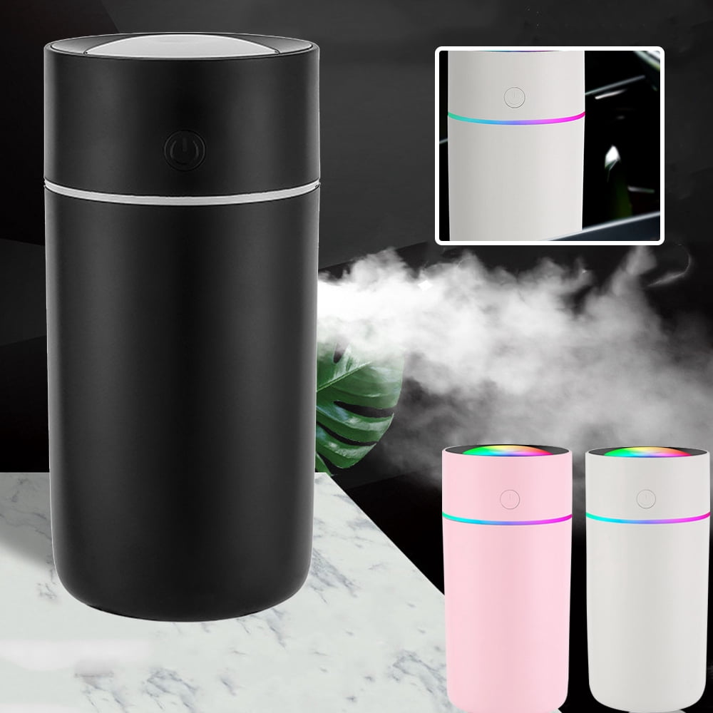 HTOCINQ Mini Portable Air Humidifier Diffuser,320ml USB Ultrasonic 7