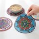 thumbnail image 4 of Creative Home Heat-resistant Round Non-slip Coaster, Silicone Heat Insulation Pad, High Temperature, Waterproof, 4 of 4