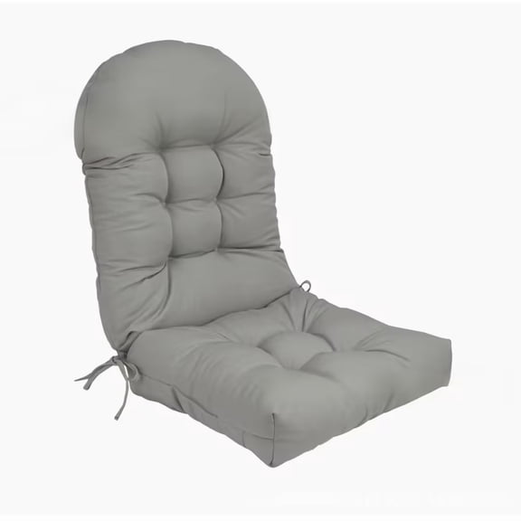High Back Rocking Chair Cushion, 17.3×7.5×1.6in Thick Waterproof Breathable Fabric Non Slip Bottom, Comfort Seat Pad for courtyard rattan chair, patio swing and outdoor leisure furniture