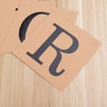thumbnail image 3 of 3m Kraft Paper Banner with SENIOR Letters Hanging Pennant Banner Flagsfor Graduation Party Decor (Black), 3 of 7