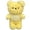 Bear, variant on Twfbrm Teddy Bear Stuffed Animals, 8" Yellow Bear Plush Toys with Bows and Bibs, Soft and Adorable Animals Dolls with Comfy Fabric and Stuffing Bedtime Companion for Birthday Christmas Party Favor