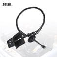 thumbnail image 4 of Cable de liberación del pestillo del capó delantero Unique Bargains para Ford F-150 1987-1991 para Ford Bronco 1987-1991 No.E7TZ16916A Negro, 4 of 6
