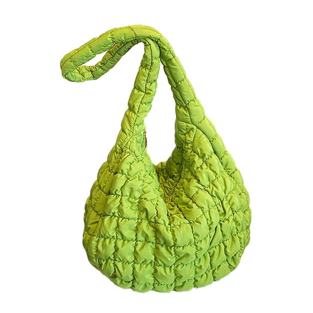 Bolso de hombro para mujer, bolsos de gran capacidad a la moda con cremallera, bolsos Hobo suaves SIN encanto floral Yuyangstore Bolso de hombro para mujer