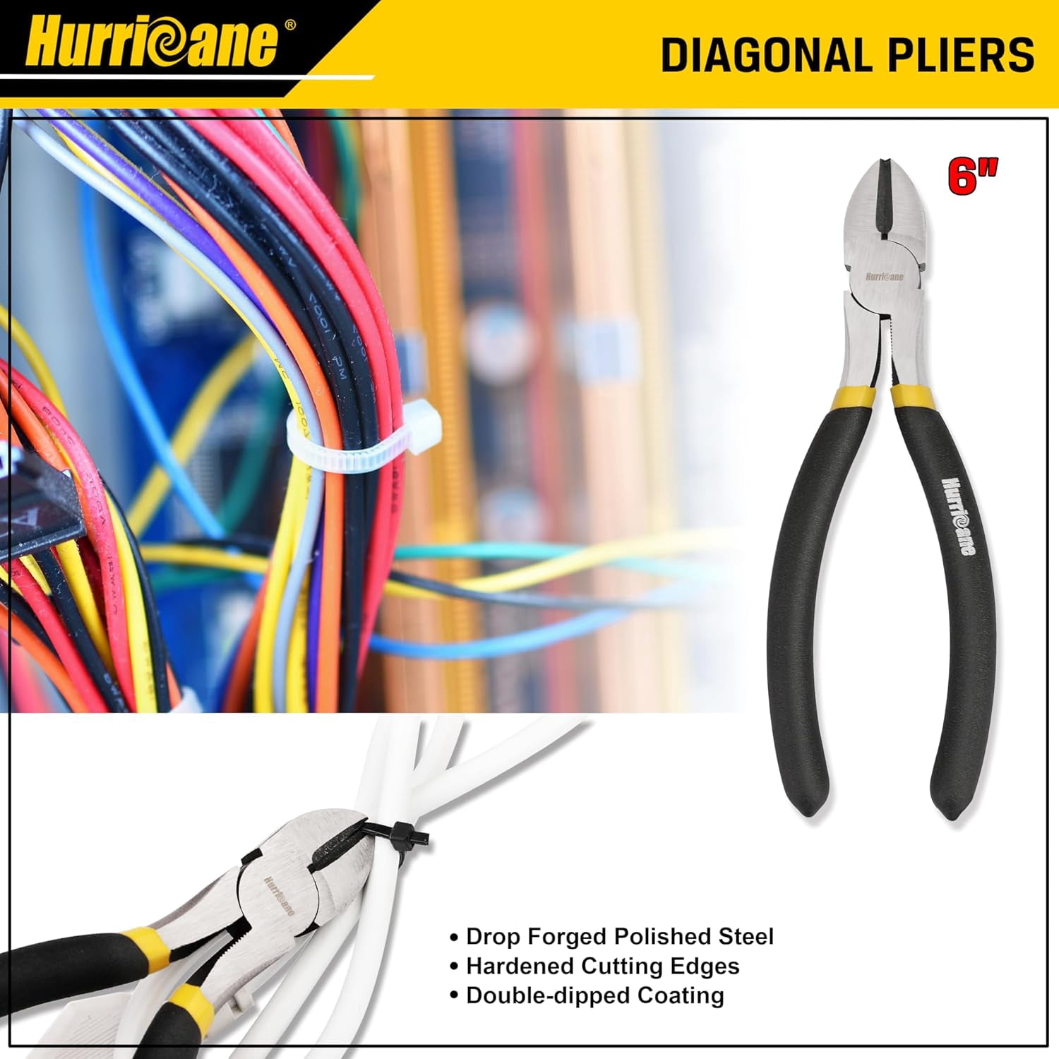 7-Piece Pliers Set - 8 Inch Groove Joint, Slip Joint, 7 Inch Linesman, 6 Inch Diagonal, Long Nose, Mini Long Nose