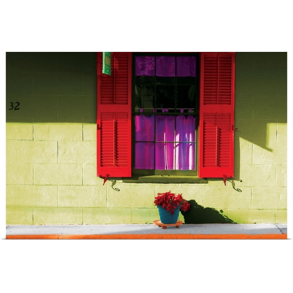 Great BIG Canvas | Rolled Ynon Mabat Poster Print entitled St. Augustine I