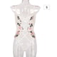 thumbnail image 1 of Mono Sexy Bordado Flor Body Hollow Lace Lencería Ropa de dormir, S Methold XX000117-01, 1 of 7